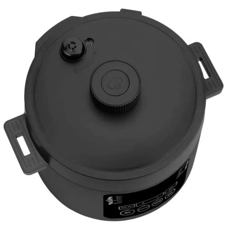 Multicooker CONCEPT CK6001 5L 900W 10 programmi antiaderente nero/acciaio inox