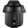 Multicooker CONCEPT CK8000 con funzione friggitrice ad aria, pentola 6L, cestello 3,5L, 1500W, 10 programmi, nero/argento