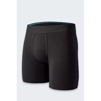 Stance Staple St 6in pantaloni termici intimi uomo nero taglia S