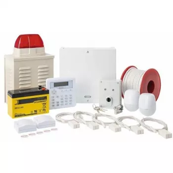 ABUS AZAA10200 Terxon SX kit antifurto, 8 zone filari, 1 zona antimanomissione