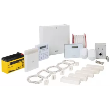 ABUS AZAA10300 Terxon SX kit sistema d'allarme, 8 zone cablate, 1 zona antimanomissione