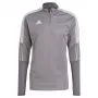 adidas Tiro 21 Giacca da allenamento Grey Four/nero 2XL GH7301