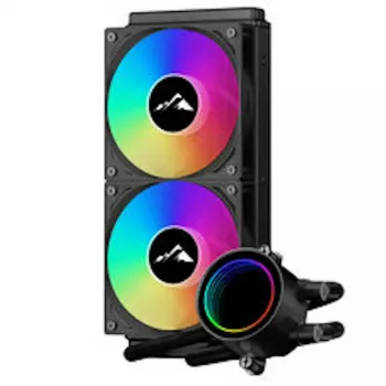 EKL AlpineFlow 240 ARGB AIO dissipatore CPU a liquido - nero