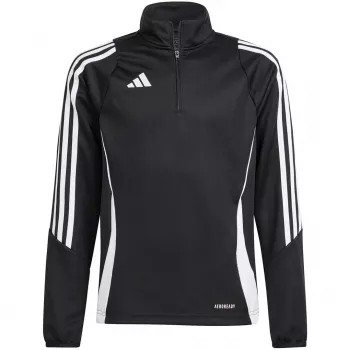 adidas Tiro 24 felpa da allenamento bambino nero IJ9952 152cm