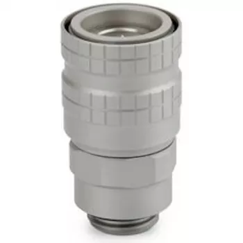 Thermal Grizzly DeltaMate connettore femmina a sgancio rapido - M, nichel opaco