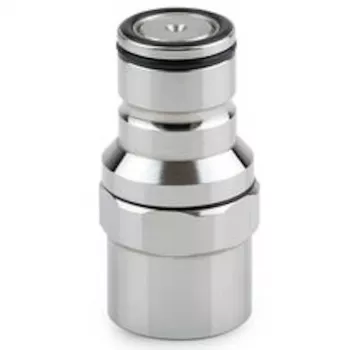 Thermal Grizzly DeltaMate Raccordo rapido maschio - F, Nichel lucido