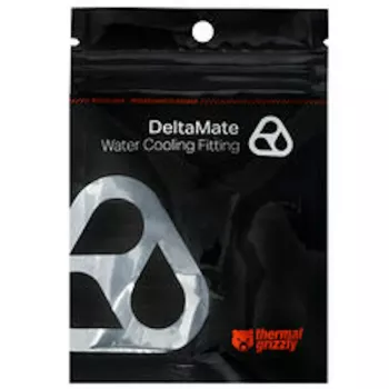 Thermal Grizzly DeltaMate Raccordo rapido maschio - F, Nichel lucido
