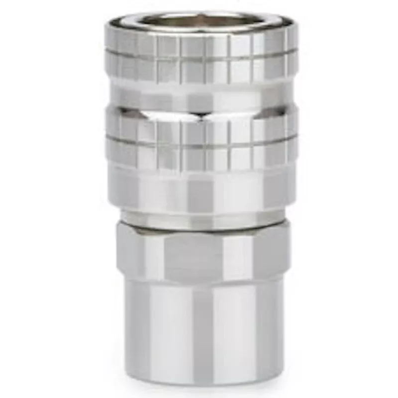 Thermal Grizzly DeltaMate Quick Disconnect femmina - nichel lucido