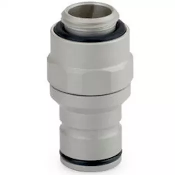 Thermal Grizzly DeltaMate connettore a sgancio rapido maschio - M, nichel opaco