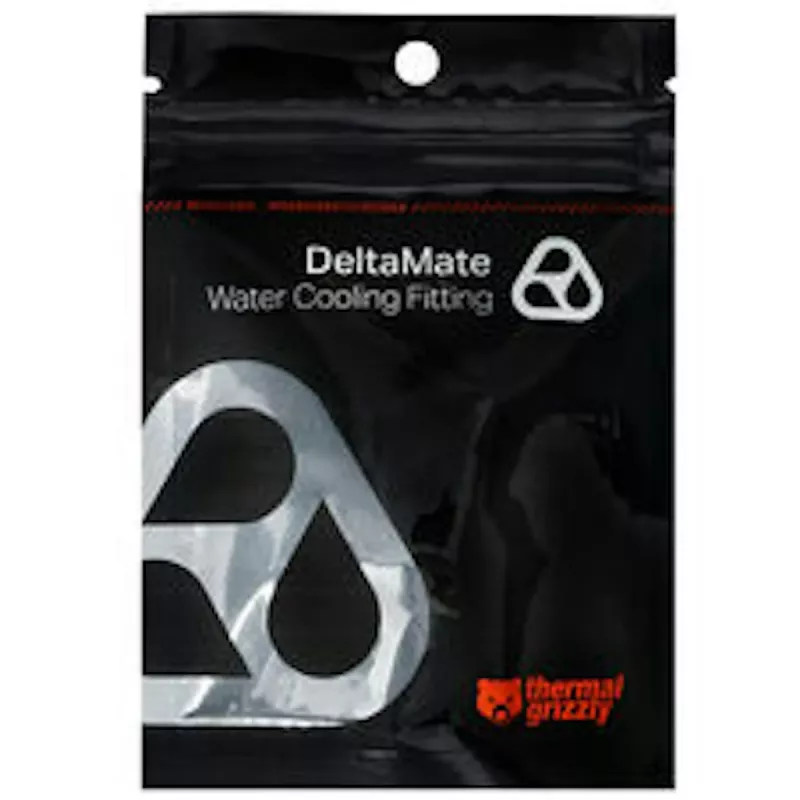 Thermal Grizzly DeltaMate connettore a sgancio rapido maschio - M, nichel opaco