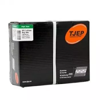 TJEP Chiodi GR31/90 BKRI Ring-Shank 3,1 x 90 mm zincati a caldo, collegamento a strisce di carta, 34° Clipped Head, 3000 pezzi