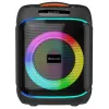 DENVER BPS-170 altoparlante per feste Bluetooth 400W con luci RGB, TWS, karaoke, radio FM, ingressi USB/SD/AUX/Microfono