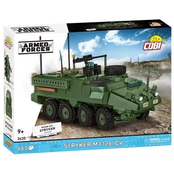 COBI Stryker M1126 ICV (scala 1:35) – kit di montaggio dettagliato di veicolo militare