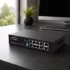 Esperanza Switch PoE+ 10 porte 10/100/1000 120W MATRIX ENS108