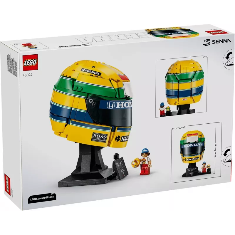 LEGO Editions 43024 casco di Ayrton Senna