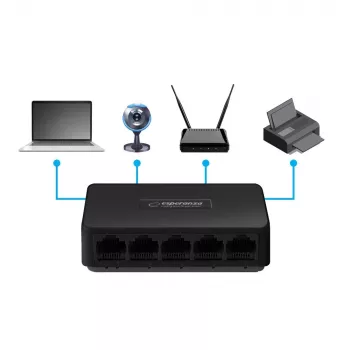ESPERANZA switch Gigabit 5 porte 10/100/1000 ONYX ENS103