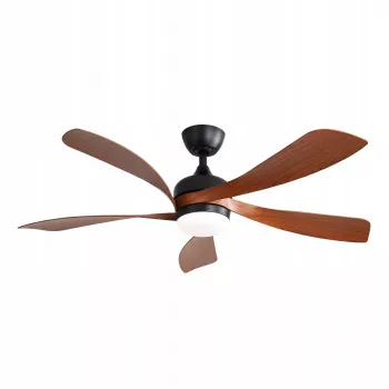 Extralink Grand Walnut 52 ventilatore da soffitto smart WiFi, noce, 132 cm, controllo tramite app