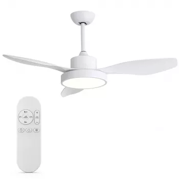 Extralink Aero Breeze 47 ventilatore da soffitto smart WiFi, bianco, controllo tramite app, 119 cm