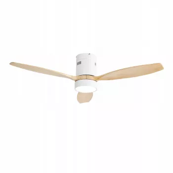 Extralink Nature Flow 52 ventilatore da soffitto smart WiFi, legno, 132 cm, controllo tramite app