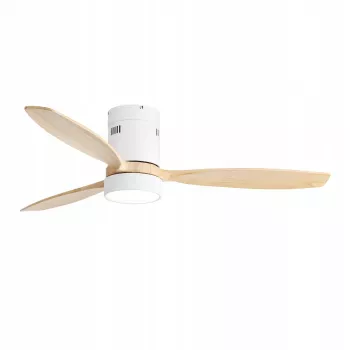 Extralink Nature Flow 52 ventilatore da soffitto smart WiFi, legno, 132 cm, controllo tramite app
