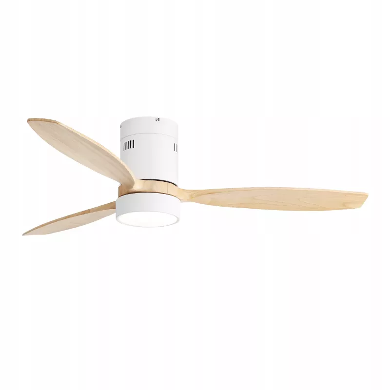 Extralink Nature Flow 52 ventilatore da soffitto smart WiFi, legno, 132 cm, controllo tramite app