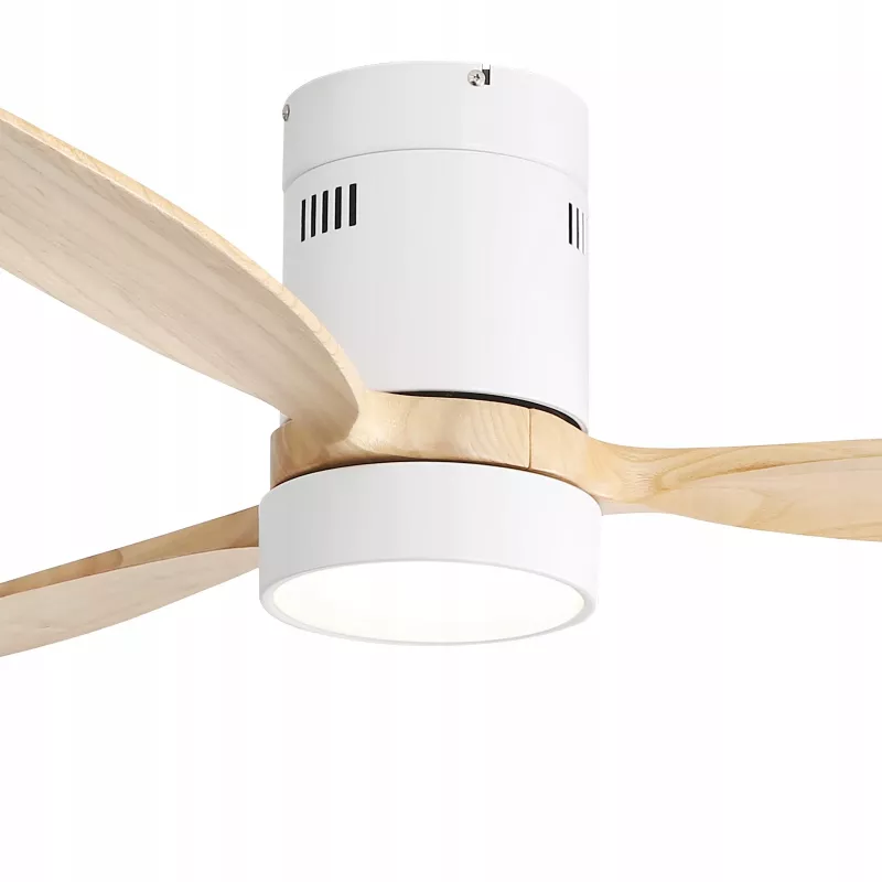 Extralink Nature Flow 52 ventilatore da soffitto smart WiFi, legno, 132 cm, controllo tramite app