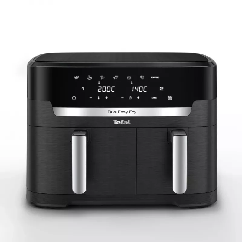 Tefal ActiFry Dual Motion Friggitrice ad aria calda EY9428E 1,7 kg nero