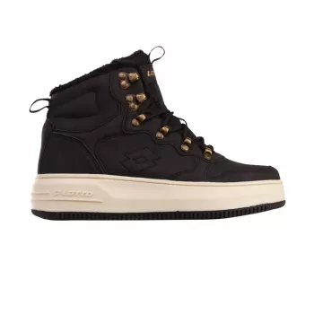 Lotto Jalana sneakers donna con plateau e fodera in pelliccia sintetica, bianco/beige, EU 39