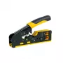 LOGILINK WZ0060 pinza crimpatrice modulare CAT5/6/6A/7 con pass-through RJ45