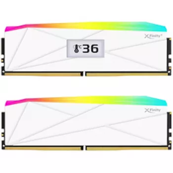 RAM V-Color Manta XFinity+ aRGB DDR5-8000, CL40, EXPO - 32 GB Dual-Kit, bianca