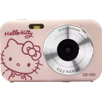 Yashica YAS-DZ10HKP-PN fotocamera digitale 10,1 MP, zoom ottico 3x, LCD 6,9 cm (2,7 pollici), rosa