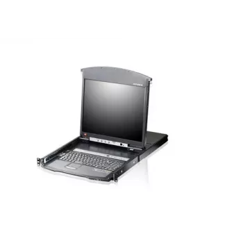 ATEN KL1508AiM F switch KVM IP LCD 17 pollici - console rackmount 8 porte con accesso remoto