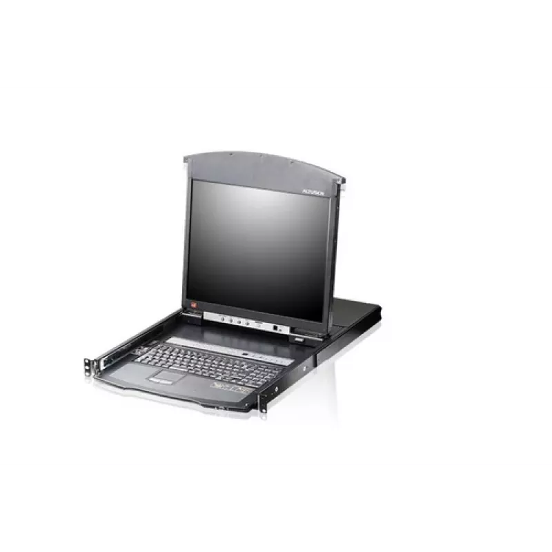 ATEN KL1508AiM F switch KVM IP LCD 17 pollici - console rackmount 8 porte con accesso remoto