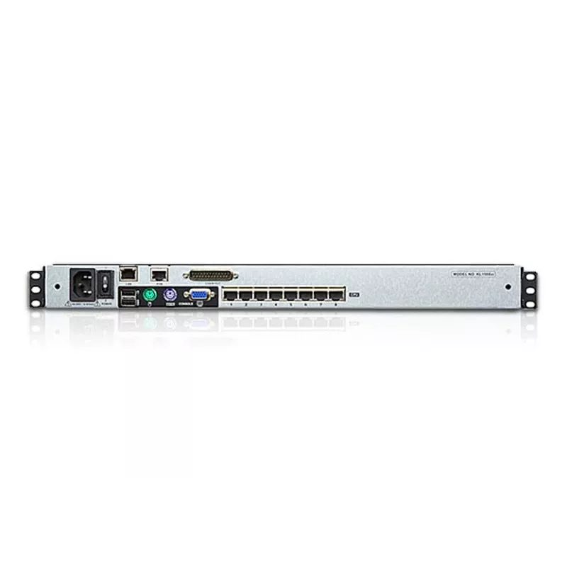 ATEN KL1508AiM F switch KVM IP LCD 17 pollici - console rackmount 8 porte con accesso remoto