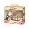 Sylvanian Families Coniglio Cioccolato fratello set da bagno