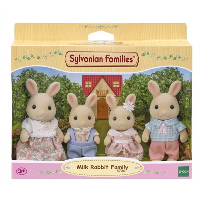 Sylvanian Families Famiglia Coniglio Latte