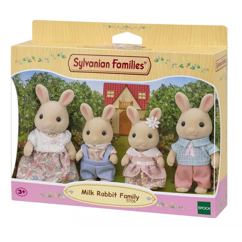 Sylvanian Families Famiglia Coniglio Latte