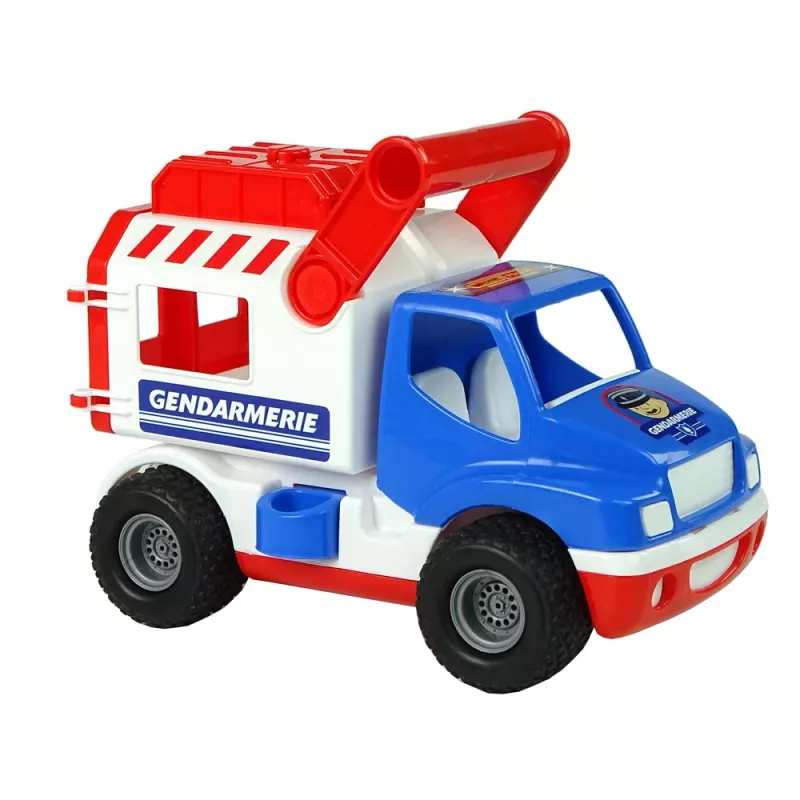 WADER POLESIE Gendarmerie ConsTruck 9924 camion giocattolo