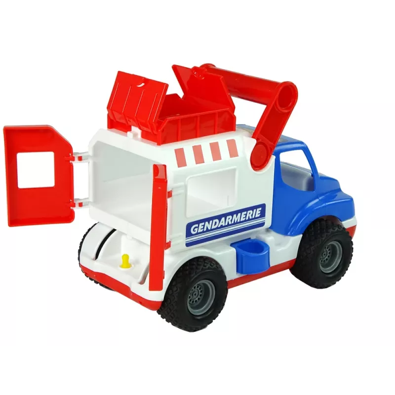 WADER POLESIE Gendarmerie ConsTruck 9924 camion giocattolo