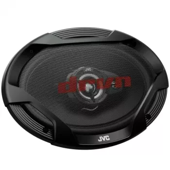 JVC CS-DR6932 altoparlanti coassiali 3 vie per auto 6x9 pollici, 500W di picco, 70W RMS, woofer in carbonio-mica, tweeter PEI, 4 Ohm