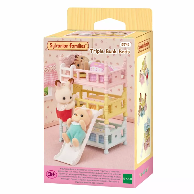 Sylvanian Families Letto a castello a tre piani per bebè
