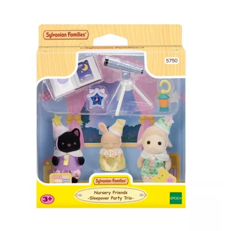 Set da gioco casa sull'albero avventura festa del pigiama Sylvanian Families
