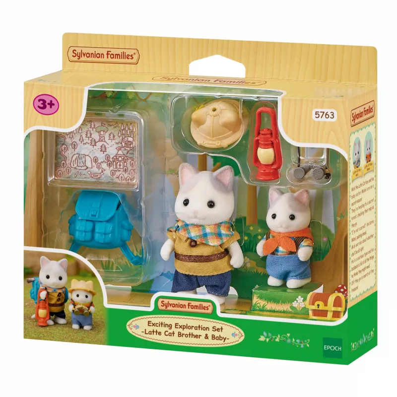 Set esplorazione avventura Sylvanian Families con due figure