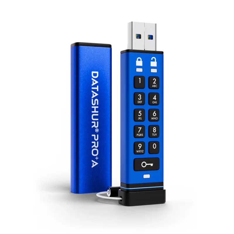 iStorage datAshur PRO+A Unità flash USB 3 da 64GB, 256-bit (IS-FL-DA3A-256-64)