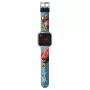 PULIO orologio digitale per bambini con display LED - motivo Disney Pixar Cars, rosso/nero