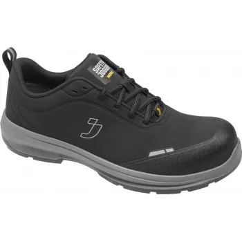 NO NAME scarpe di sicurezza SJ FLUXS3S Low 46 - S3S SR FO HRO puntale composito, senza metallo, nero/grigio