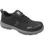 NO NAME scarpe di sicurezza SJ FLUXS3S Low 46 - S3S SR FO HRO puntale composito, senza metallo, nero/grigio