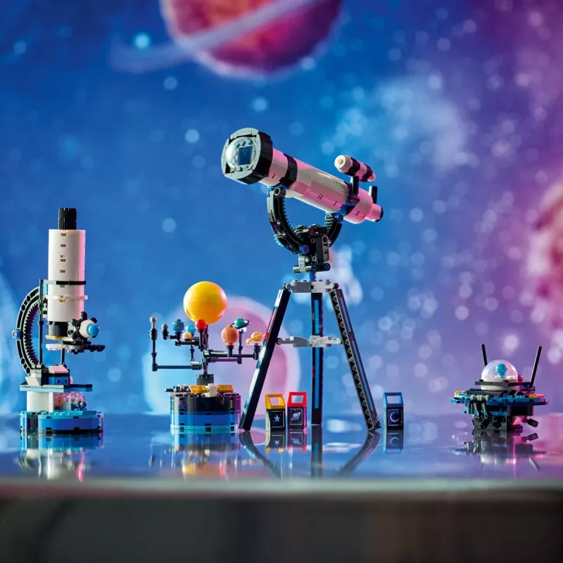 LEGO Creator 3-in-1 31378 telescopio per l'esplorazione spaziale
