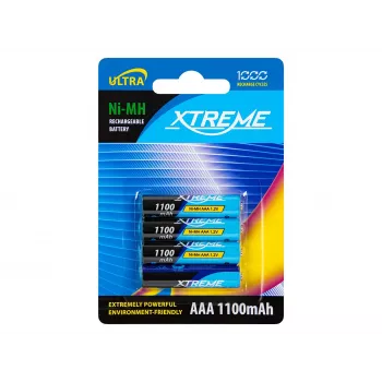 BLOW Batteria R3 NiMH AAA 1100mAh XTREME confezione da 4