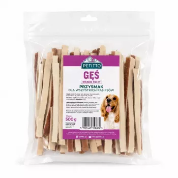 PETITTO sandwich morbidi all'oca per cani - 100g